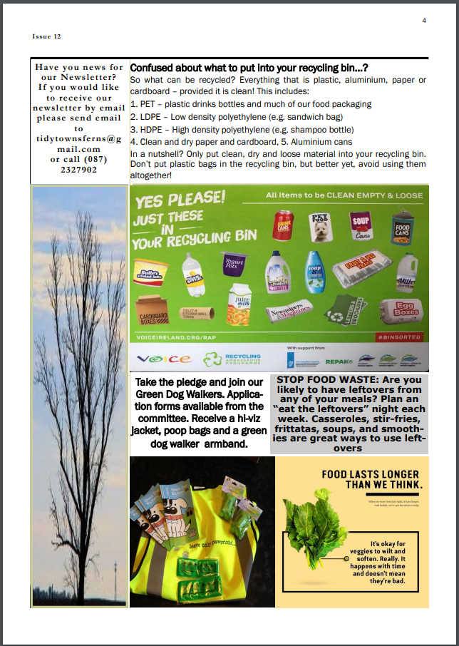 Ferns Tidy Towns, Newsletter January 2018_04