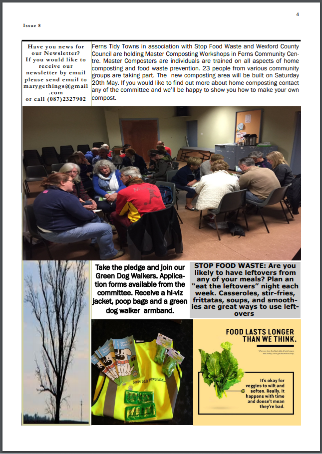 Ferns Tidy Towns, Newsletter May 2017_04